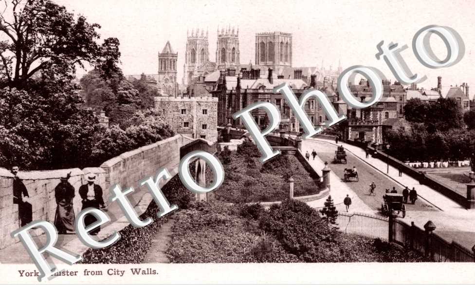 York Minster from city walls