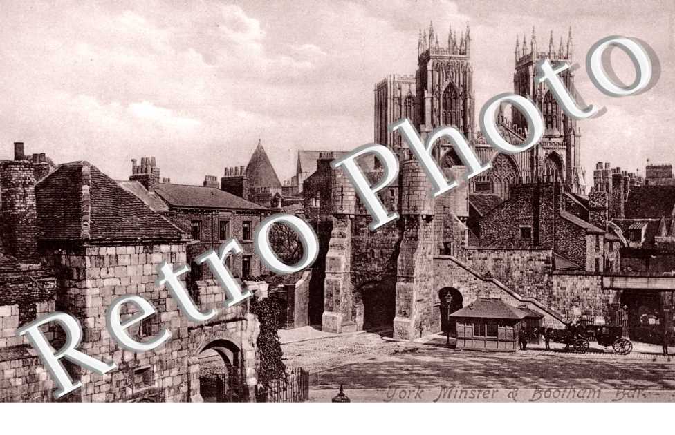 York Minster and Bootham Bar