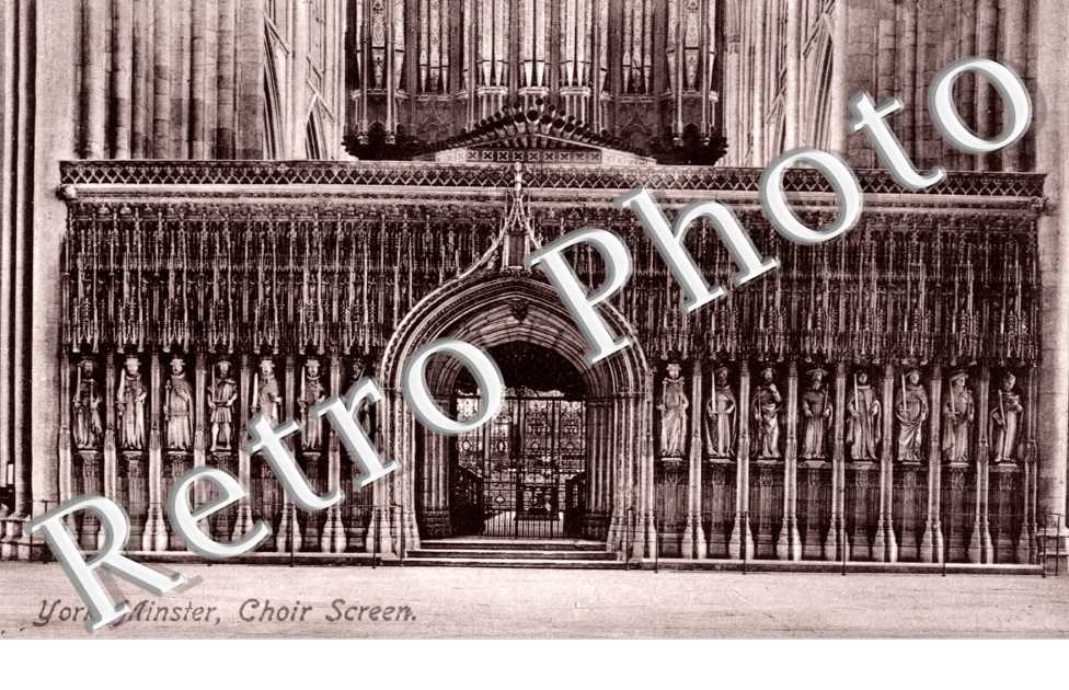 York Minster, Choir Screen