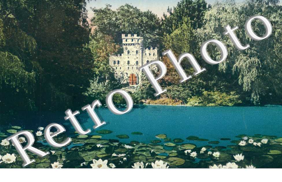Bienenburg mit Seerosenteich