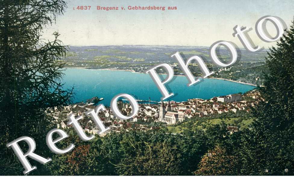 Bregenz vom Gebhardsberg aus