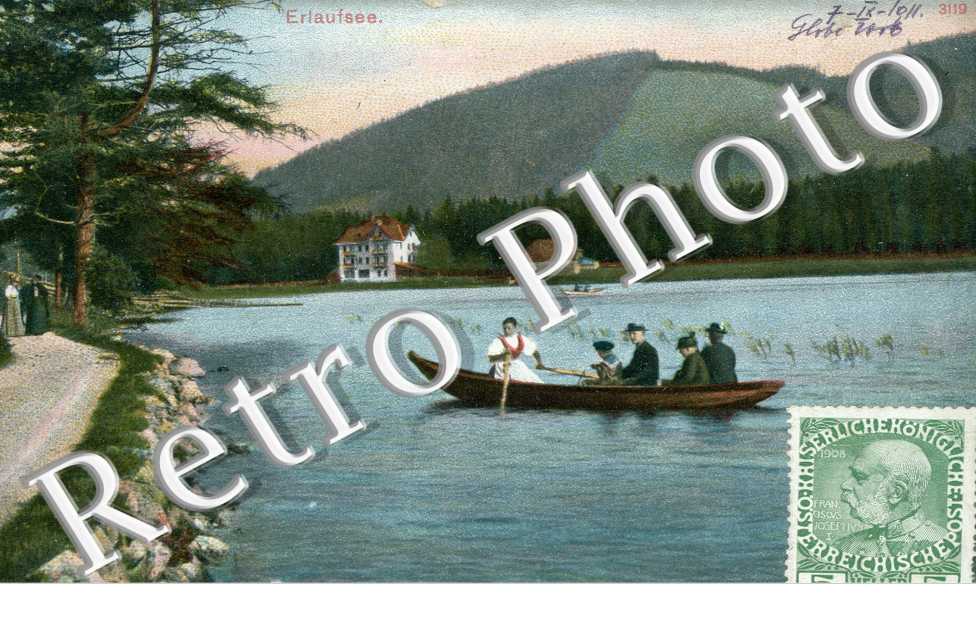 Une barque sur l'eau