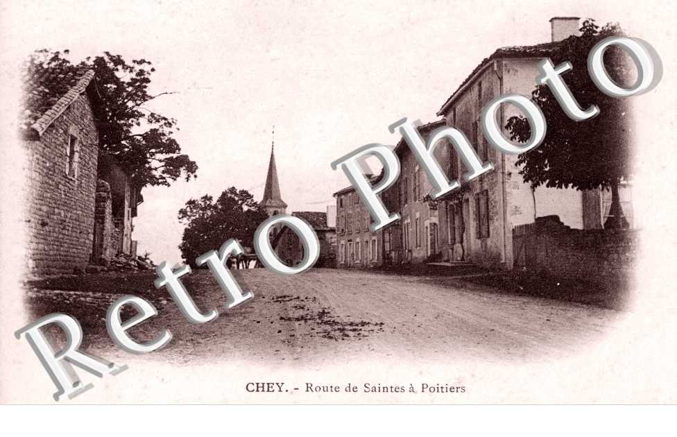 Route de Saintes à Poitiers
