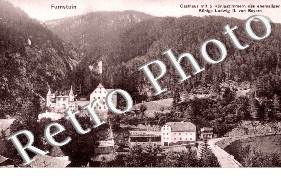 Gasthaus mit zwei Konigszimmern des ehemaligen Konigs Ludwig II von Bayern