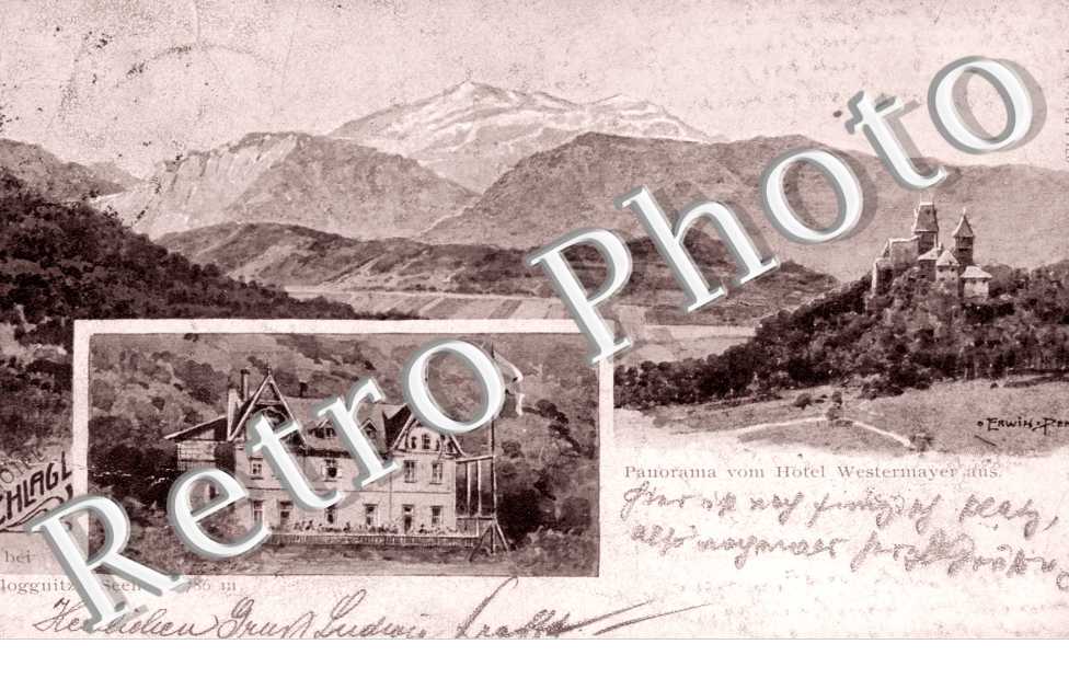 Panorama vom Hotel Westermayer aus