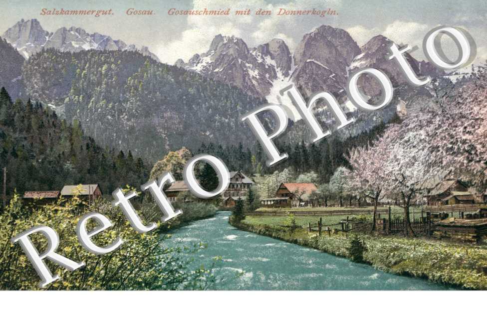 Salzkammergut, Gesauschmied mit den Donnerkogln