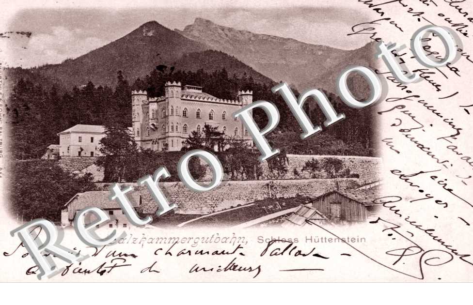 Salzkammergutbahn Schloss Huttenstein