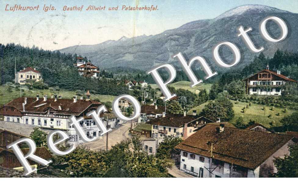 Luftkurort Igls Gasthof Altwirt und Patscherkofel