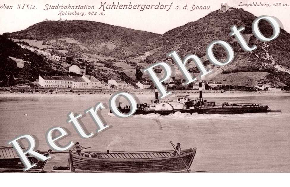 Stadtbahnstation, kahlenbergdorf an der Donau, leopoldsberg