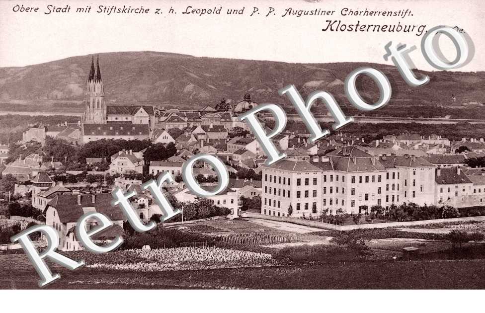 Obere Stadt mit Stiftskirche zum h. Leopold und P.P. Augustiner Chorrehenstift