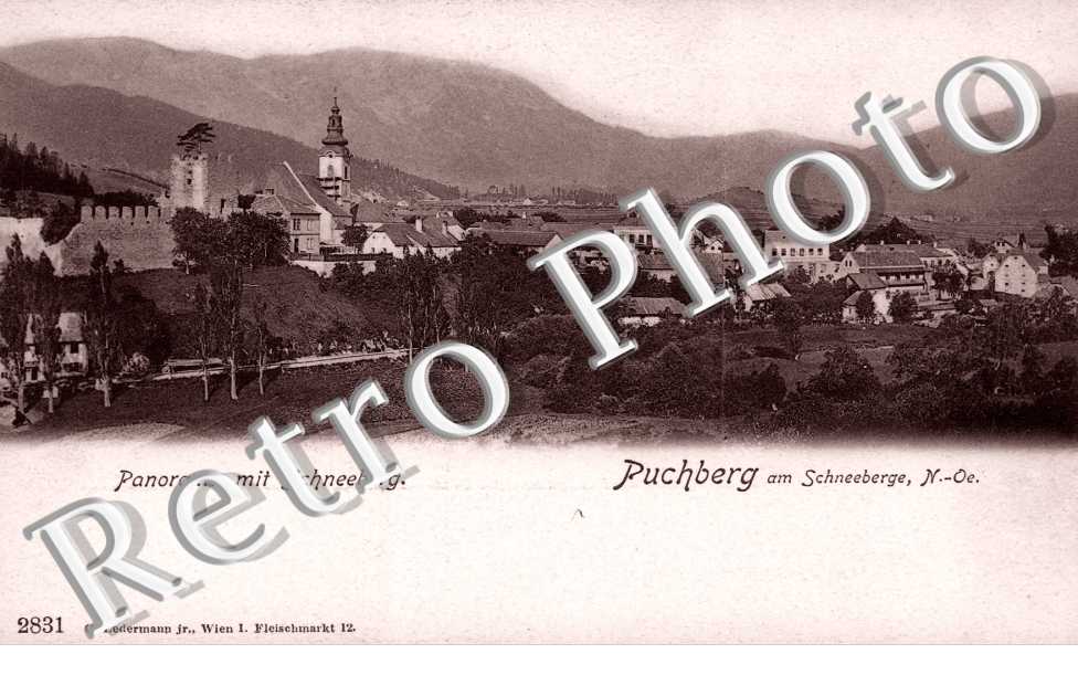 Panorama mit Schneeberg