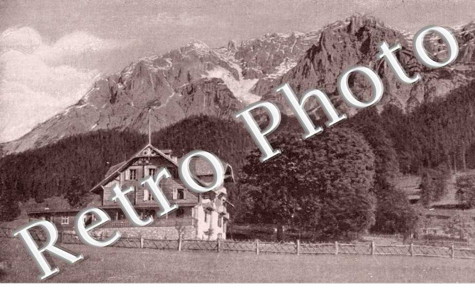 Vue d'un chalet