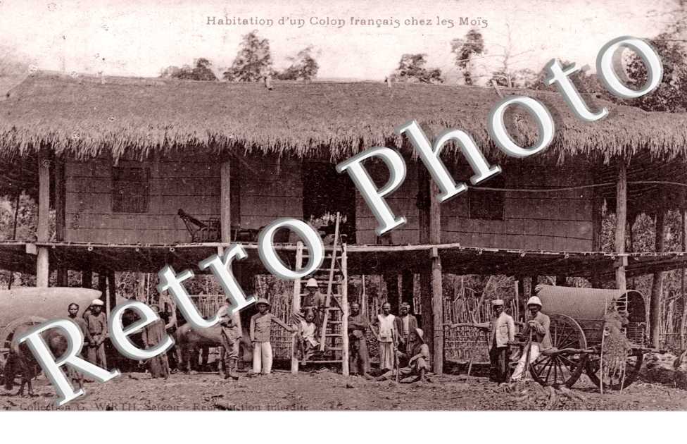 Habitation d'un Colon Francais chez les Mois