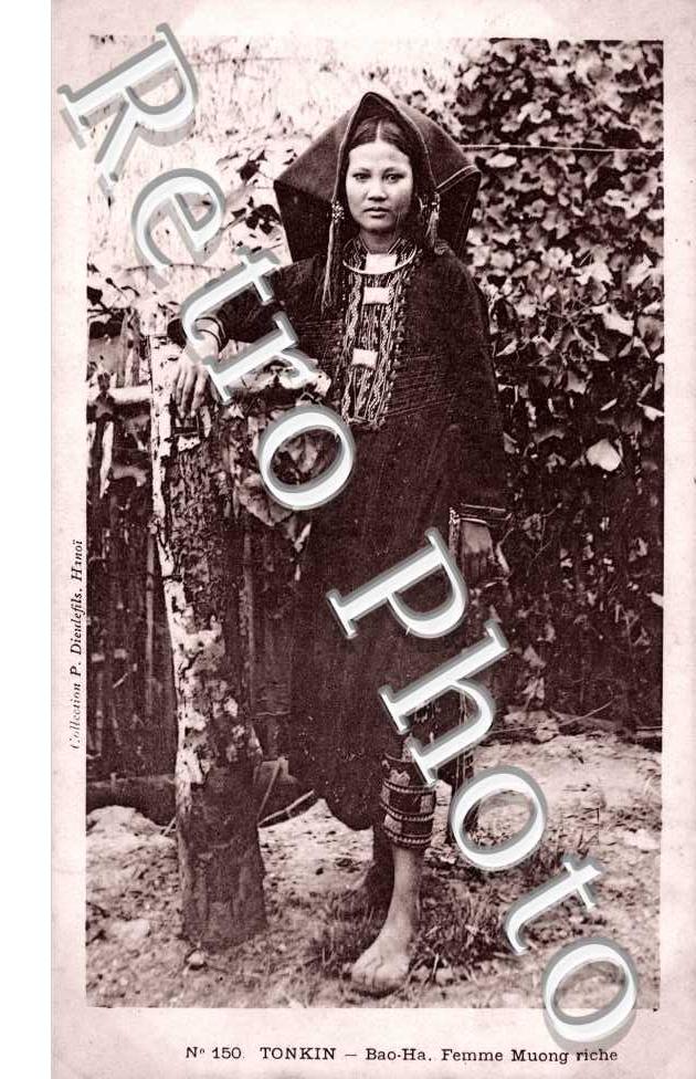 Tonkin, Femme Muong riche