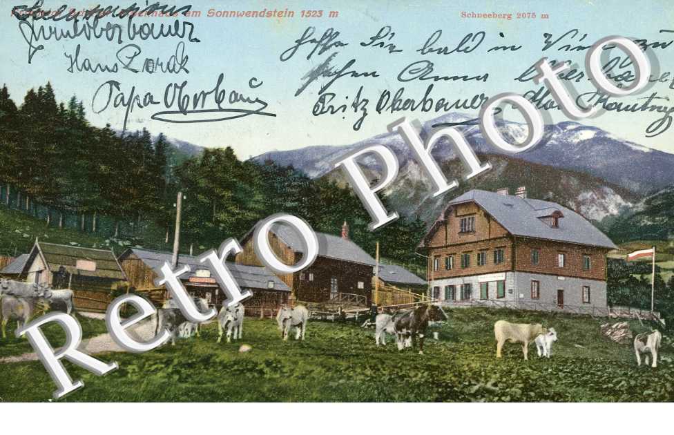 Vue d'une ferme