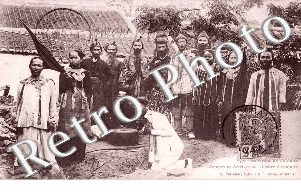 Acteurs et Actrices du Theatres Annamite