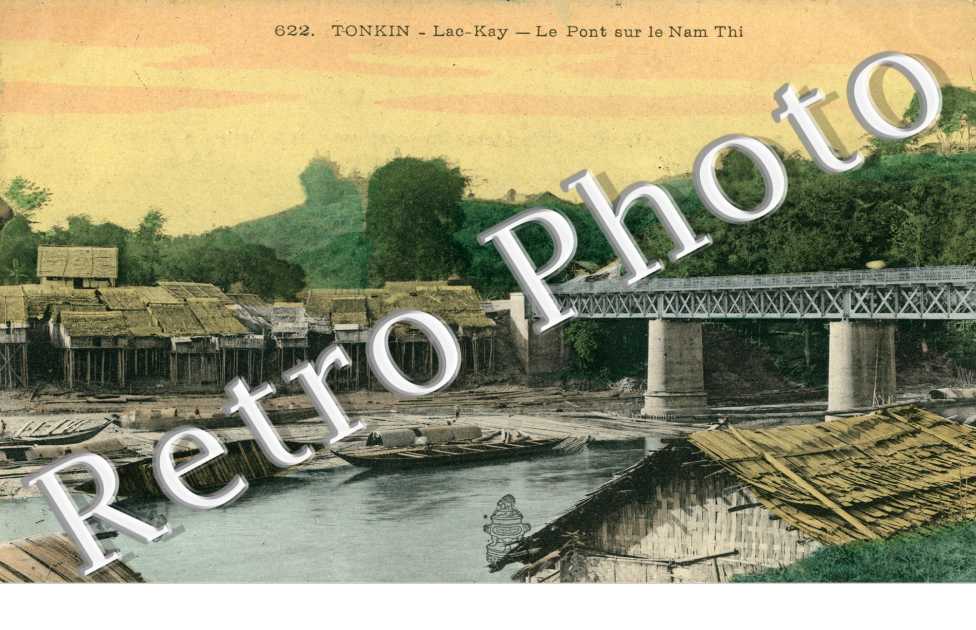 Lac-Kay, le pont sur le Nam Thi