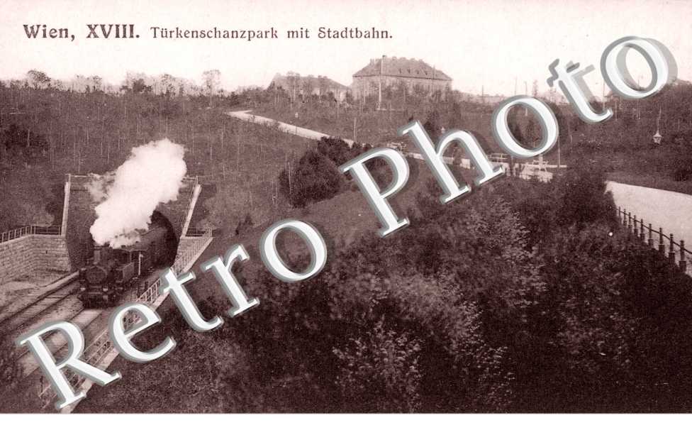Turkenschanzpark mit Stadtbahn