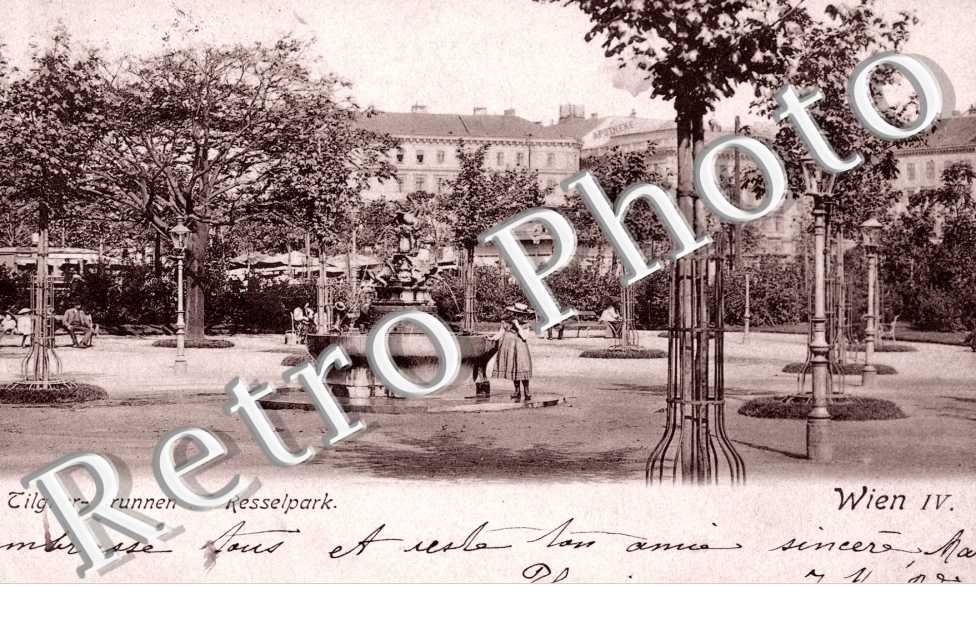 Tilgner Brunnen im Resselpark