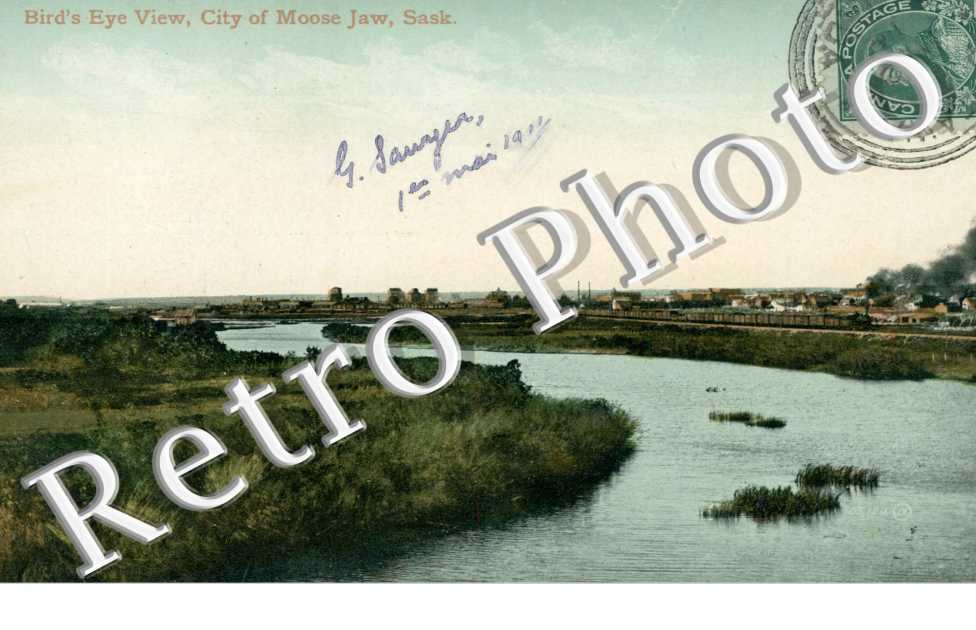 Bird's Eye View City of Moose jaw