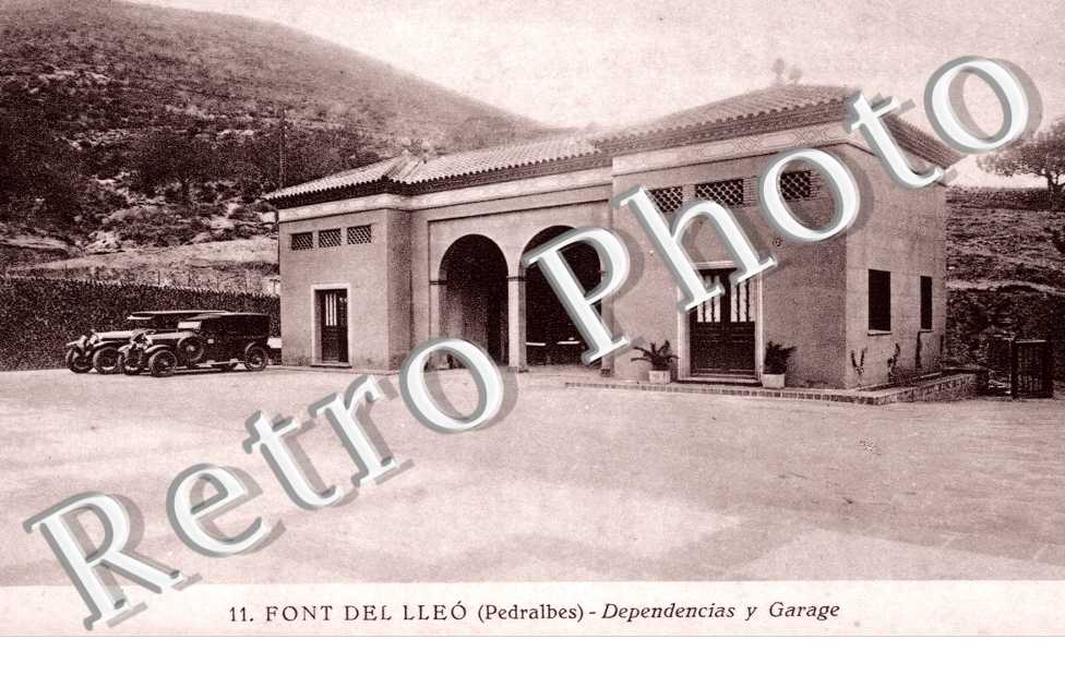 Font del Lleo, Dependencias y garage