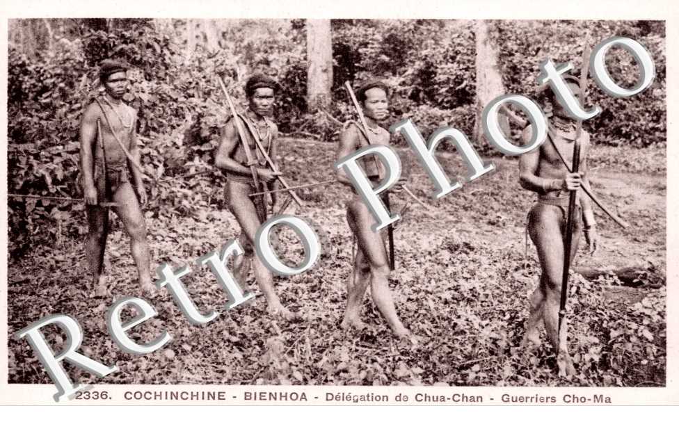 Cochinchine, Delegation de Chua-Chan, Guerriers Cho-Ma