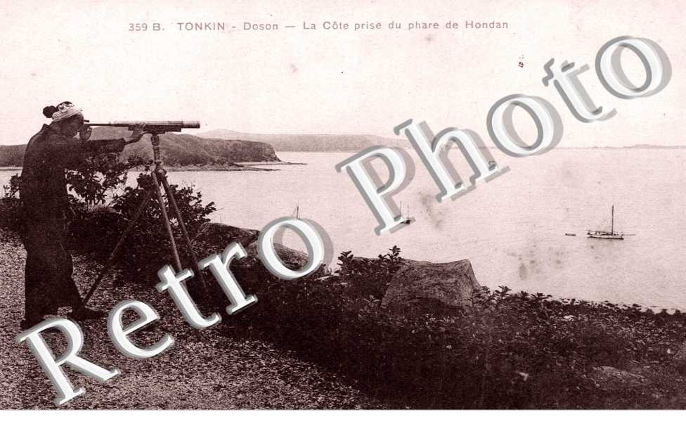la Cote prise du Phare de Hondan