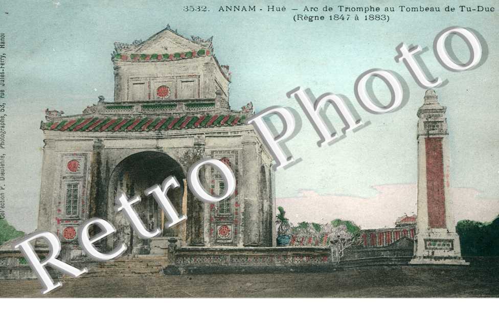 Annam, Arc de Triomphe au Tombeau de Tu-Duc
