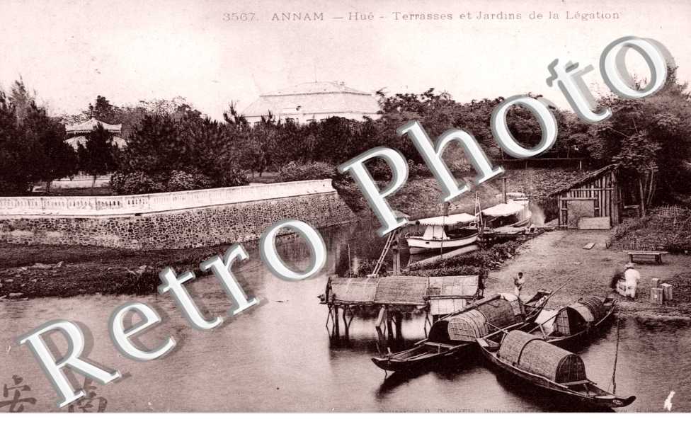 Annam, Terrasses et Jardins de la Legation