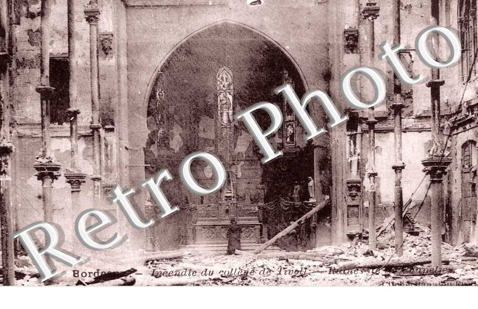 Incendie du College de Tivoli