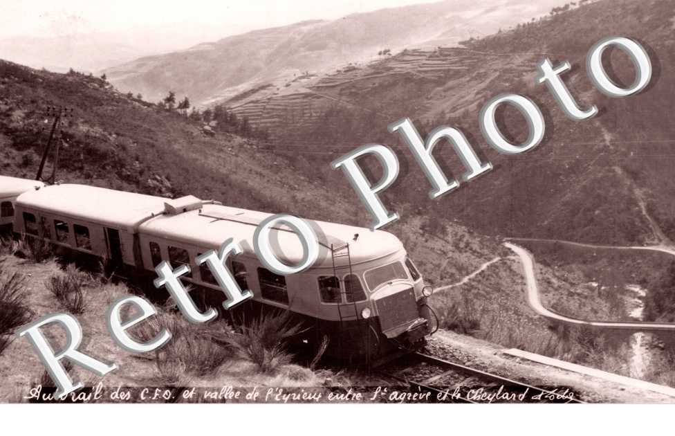 Autorail des CFO et Vallee de l'Eyrieux