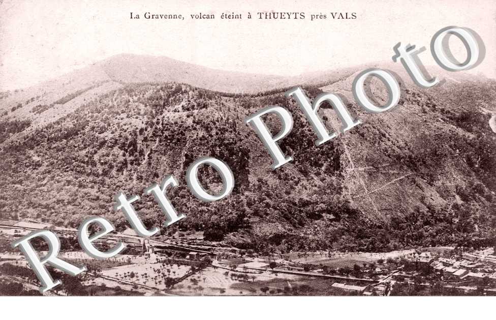 la gravenne, volcan eteint
