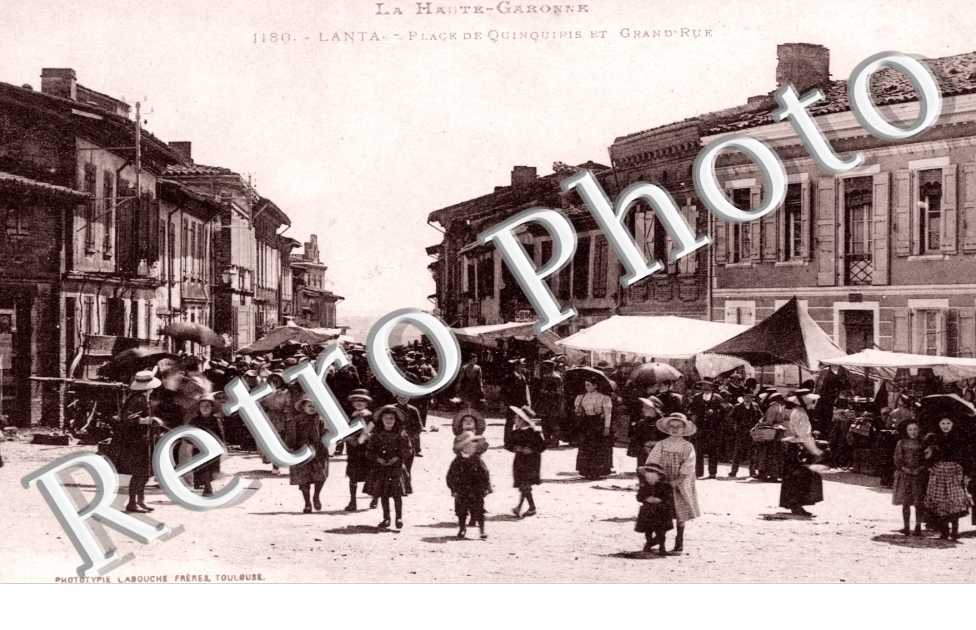 place de Quinquiris et grande rue
