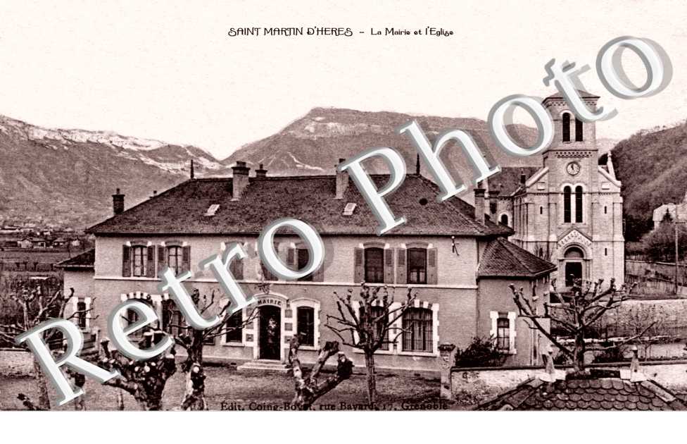 La mairie et l'eglise