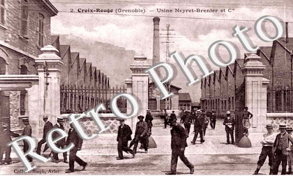 Croix-Rouge (Grenoble) - Usine Neyret-Brenier et Cie