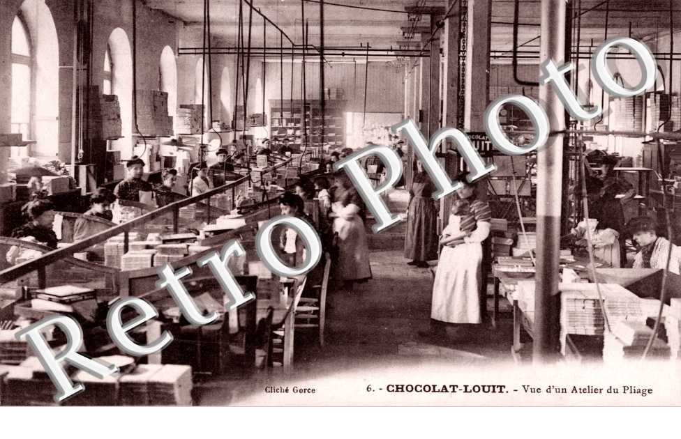Chocolat Louis  Un atelier du pliage