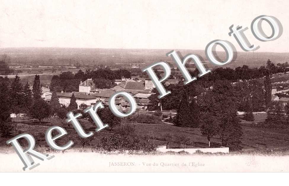 vue du quartier de l'eglise