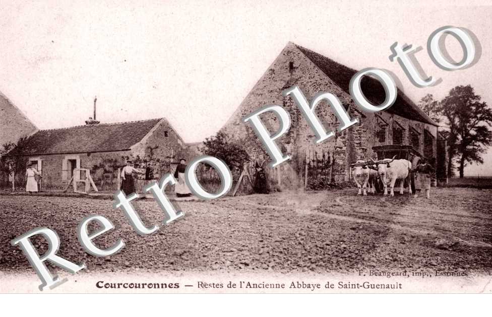 Restes de l'ancienne Abbaye de Saint-Guenault