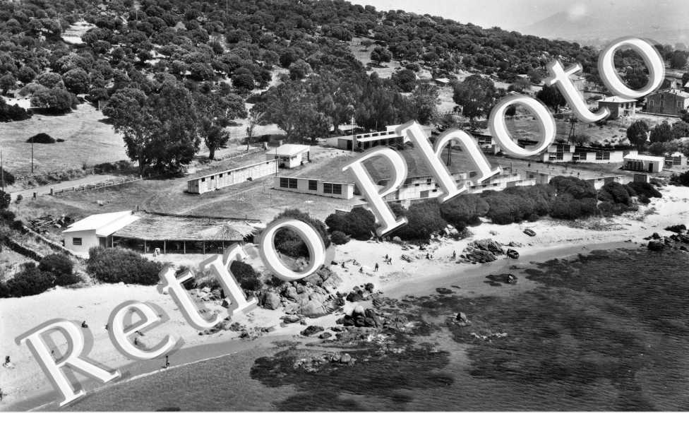 la plage et vue panoramique du camp