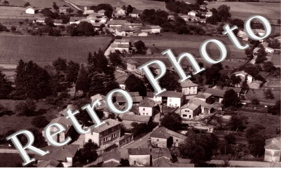 vue generale  aerienne  -  annees 50/60