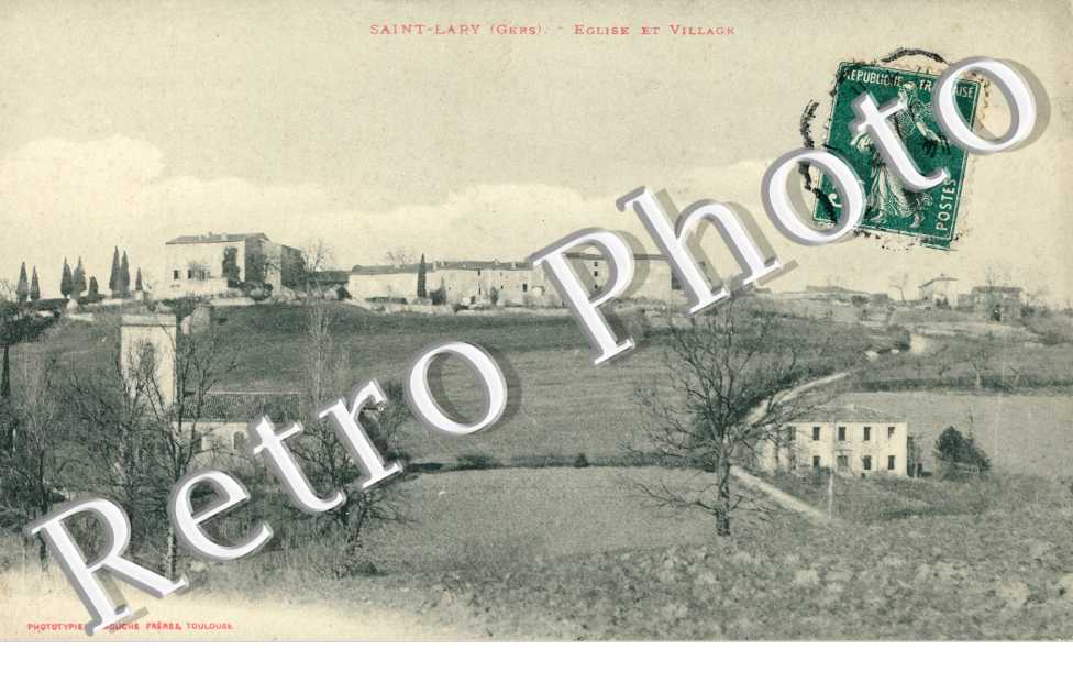 Eglise et village