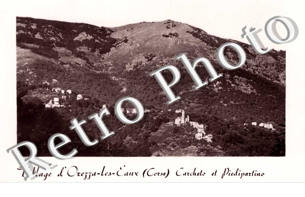 Village d'Orezza-les-Eaux, Carchelo et Piedipartino