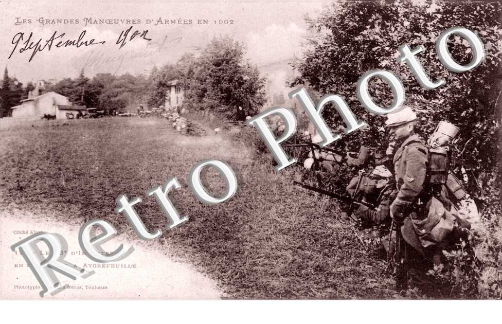le 83eme d'infanterie en embuscade