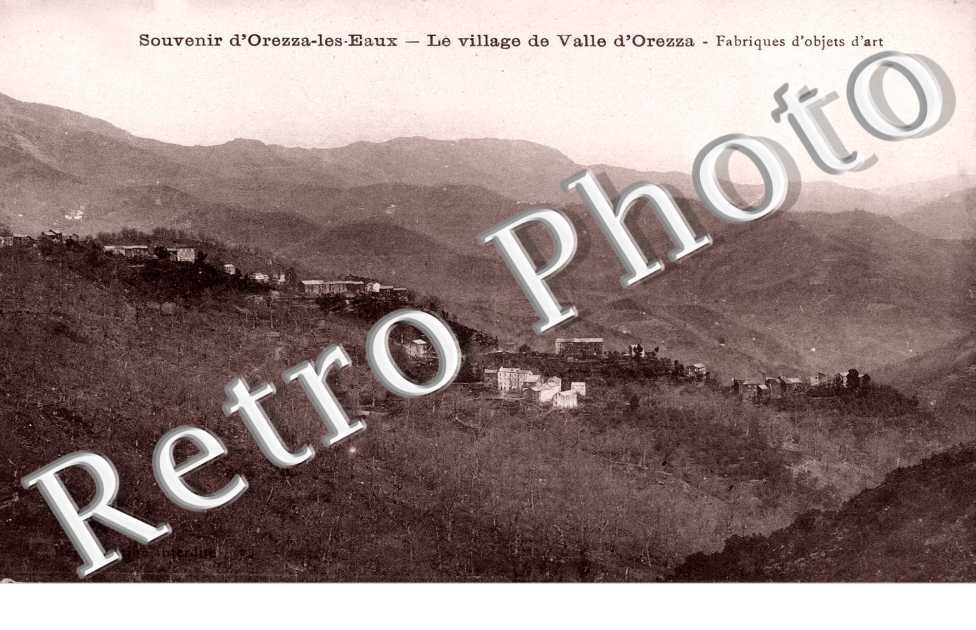 OREZZA-LES-EAUX, vue generale
