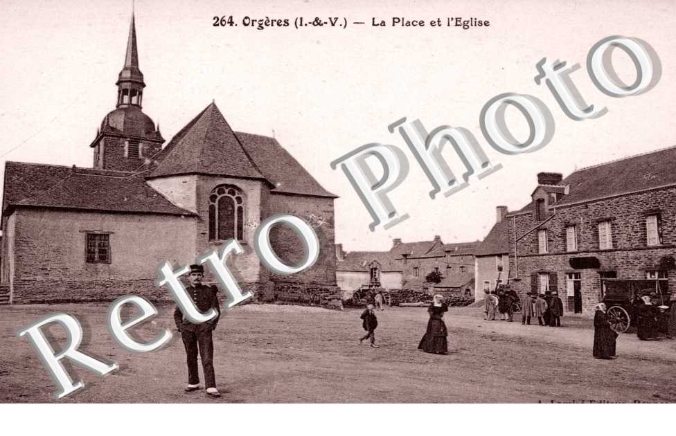 la Place et l'eglise