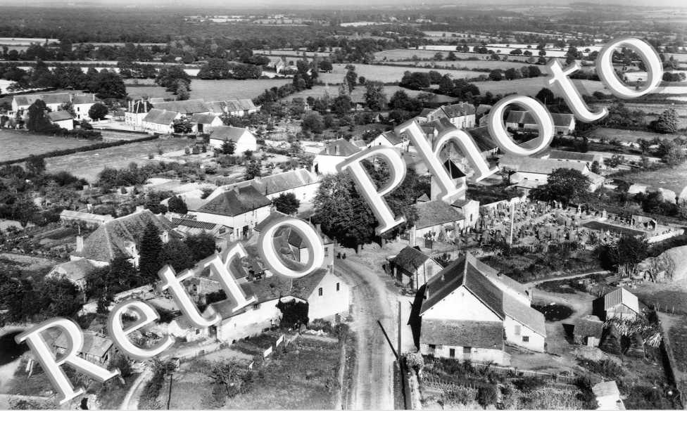 vue generale aerienne  -  annees 50/60