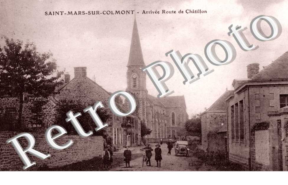 arrivee route de Chatillon