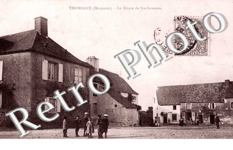 la route de Sainte Suzanne