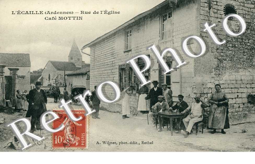 rue de l'eglise Cafe Mottin