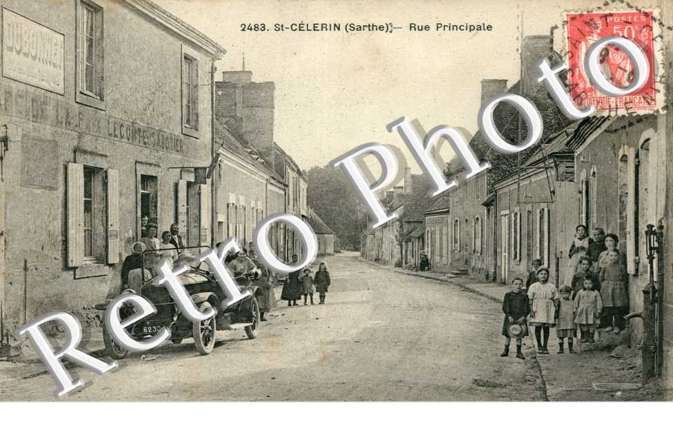 rue principale en 1934